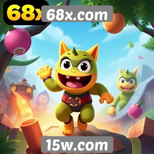 Jogos populares disponíveis no site 68x.com